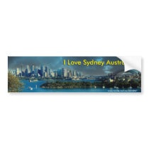 'I Love Sydney Australia!' Bumper Sticker bumper stickers