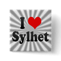 I Love Sylhet, Bangladesh Pins