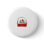 I love Syria hat Button