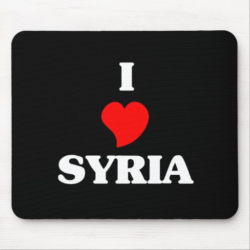 I Love Syria Mouse Mats