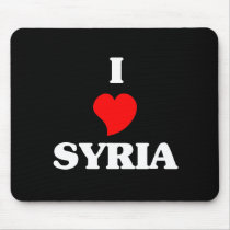I Love Syria mousepads