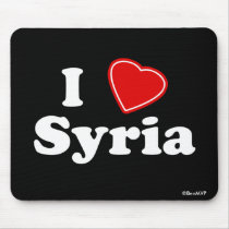 I Love Syria mousepads