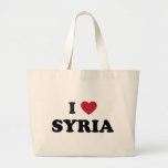 I Love Syria Tote Bags