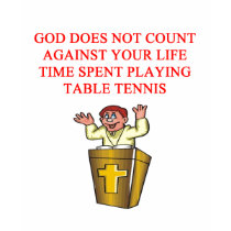 i love table tennis t-shirts