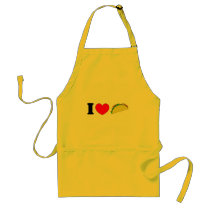 I Love Tacos aprons by ktreadwe I Love Tacos aprons
