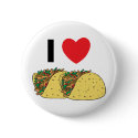 I Love Tacos buttons