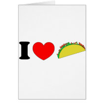 I Love Tacos cards