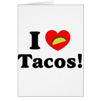 I Love Tacos cards