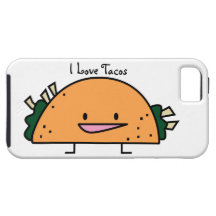 I Love Tacos cell case Iphone 5 iPhone 5 Cases