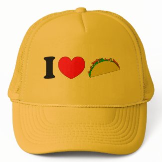 I Love Tacos hat