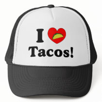 I Love Tacos Mesh Hat