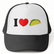 I Love Tacos Mesh Hats