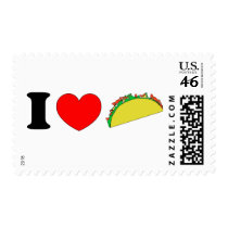 I Love Tacos postage by ktreadwe I Love Tacos postage