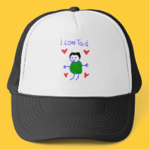 I Love Taid hats by ChocolateJava I Love Taid hats