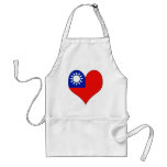 I Love Taiwan aprons