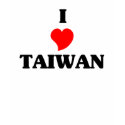 I Love Taiwan t-shirts by repofcountries I Love Taiwan t-shirts