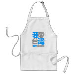 I Love TAIWAN version 2 : designed by Kanjiz aprons