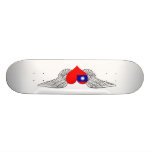 I Love Taiwan -wings Skate Board Deck