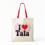 I Love Tala Canvas Bags