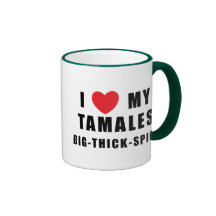 I Love Tamales Coffee Mugs