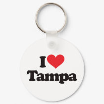 I Love Tampa keychains