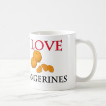 I Love Tangerines Mug