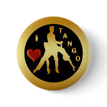 I LOVE TANGO BUTTON