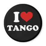 I Love Tango Magnets
