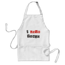 I Love Tango Products & Designs! aprons by campagnaa I Love Tango Products & Designs! aprons