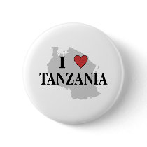I Love Tanzania buttons by teyes143 I Love Tanzania buttons
