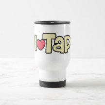 I Love Tap Coffee Mugs