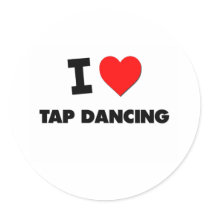 I love Tap Dancing Sticker