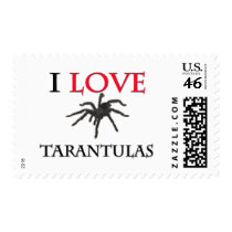 I Love Tarantulas postage