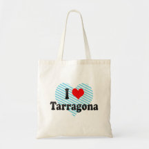 I Love Tarragona, Spain Bags