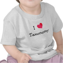 I Love Taxonomy Shirts