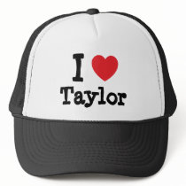 I love Taylor heart custom personalized hats by funnycustomtshirts I love Taylor heart custom personalized hats
