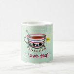 I love Tea -custom txt- Coffee Mugs