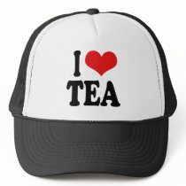 I Love Tea Mesh Hats