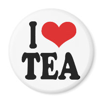 I Love Tea magnets