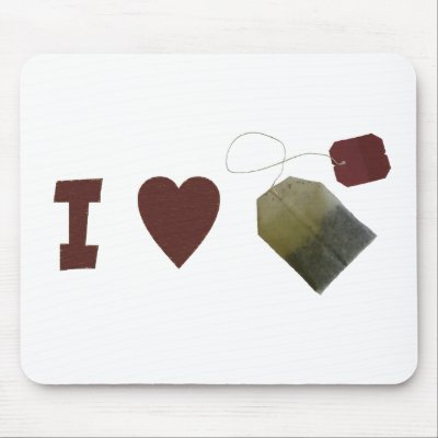 I love Tea Mousepad mousepad