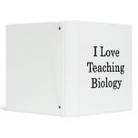 I Love Teaching Biology 3 Ring Binders