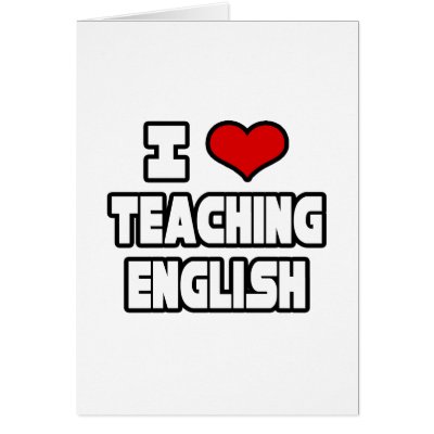 of teaching English class