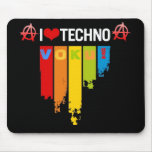 I_Love_Techno_Music, logo copy, logo copy, !, V... Mouse Pads