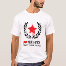 I love techno t-shirts