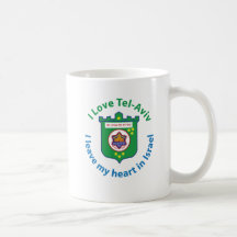I Love Tel-Aviv Coffee Mug