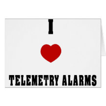 I Love Telemetry Alarms Cards