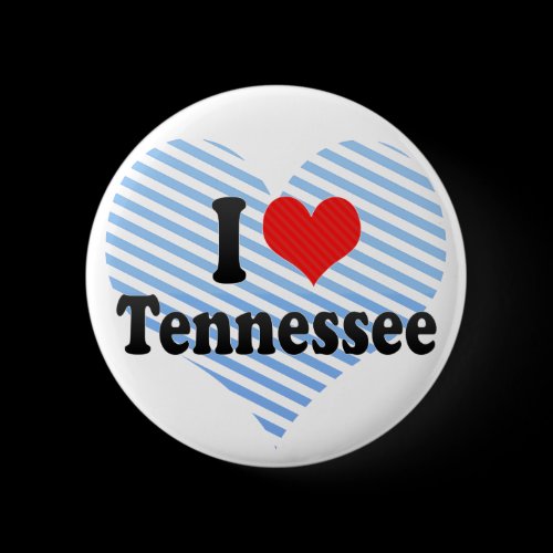 I Love  Tennessee Button