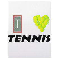 I love tennis customized letterhead