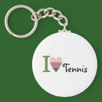 I love tennis merchandise keychains