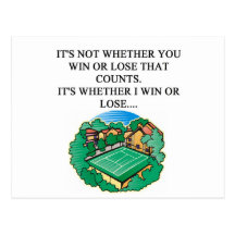 i love tennis post card